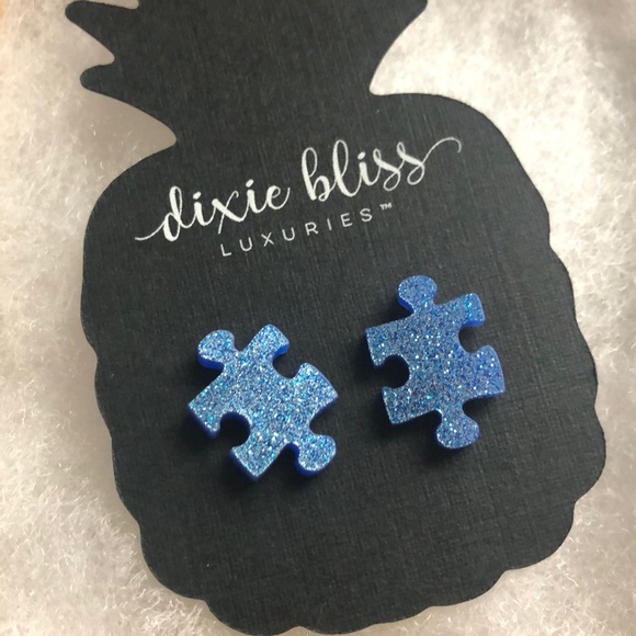 Dixie Bliss Jewelry - Dixie Bliss Autism Awareness Earrings